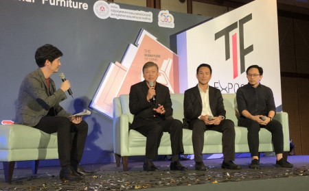 La- Z-Boy attended the press conference of TIF Expo 2018