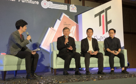 เล-ซี-บอย ร่วมงานแถลงข่าวเตรียมจัดงานแสดงเฟอร์นิเจอร์ TIF Expo 2018