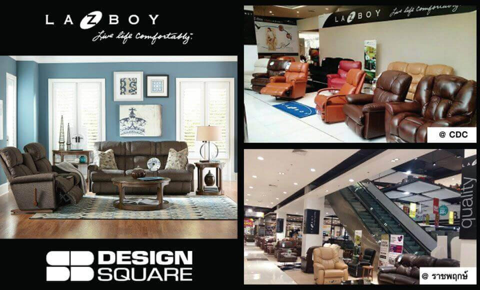 La-Z-Boy is available now at SB Design Square, CDC & Ratchapruk