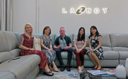 La-Z-Boy Directors from La-Z-Boy International visit La-Z-Boy Galleries Thailand 2022