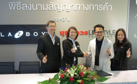 La-Z-Boy has signed cooperation with Boonthavorn Lifestyle Furniture