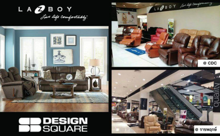 La-Z-Boy is available now at SB Design Square, CDC & Ratchapruk