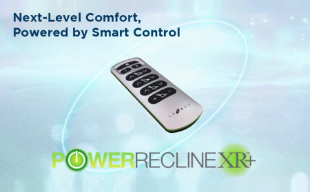 - เก้าอี้ปรับนอน "PowerReclineXR+" พร้อมรีโมทไร้สายอัจฉริยะ