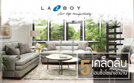 5 เคล็ดลับ - ก่อนซื้อโซฟาเข้าบ้าน