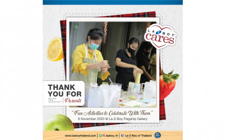 La-Z_Boy Care : DIY Happy Healthy” กิจกรรมดีๆเพื่อสุขภาพ และสร้างสัมพันธ์อบอุ่นในครอบครัว